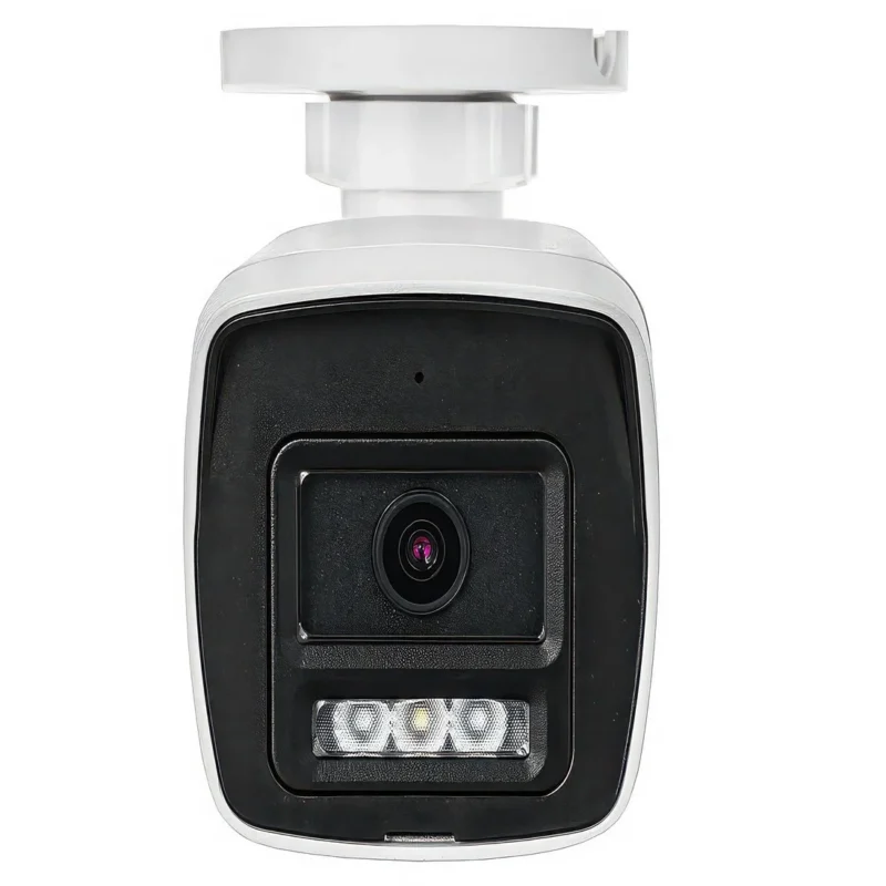 DS-2CD1027G2H-LIU 4mm Hikvision IP 2MP full Color Nightvision Outdoor Bulllet Camera Front View Hikvision DS‑2CD1027G2H‑LIU 2 MP outdoor bullet camera, front view