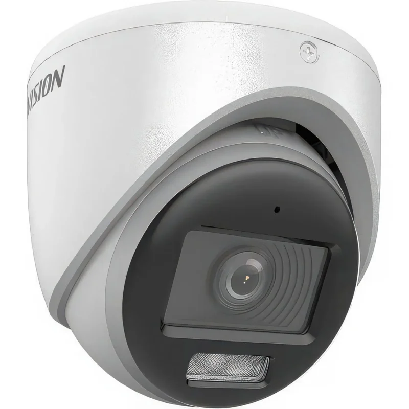 DS-2CE70DF0T-PFS 2.8mm Hikvision Built In Mic Indoor Analog Dome Camera Front Side View Hikvision DS‑2CE70DF0T‑PFS 2.8mm indoor dome camera, front‑side view
