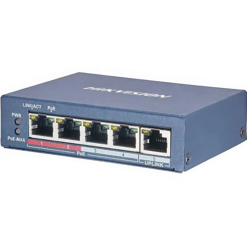 DS-3E0105P-EM Hiksion 5 Port Poe Switch Hikvision DS-3E0105P-EM 5-port Poe switch