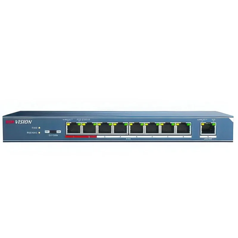 DS-3E0109P-EM Hikvision 9 Port Poe Switch Hikvision DS-3E0109P-EM 9-port Poe switch