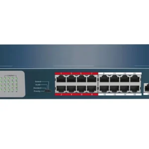 DS-3E0318P-EM Hikvision 16 Port Poe Switch Hikvision DS-3E0318P-EM 16-port PoE switch