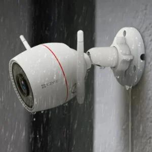 EZVIZ H3c 2K⁺ Wi-Fi Smart Home Camera rain view