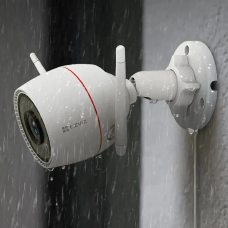 EZVIZ H3c 2K⁺ Wi-Fi Smart Home Camera rain view