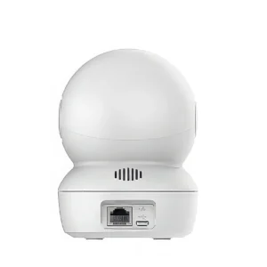 Back view of an EZVIZ H6c 2K⁺ Pan & Tilt Smart Home Camera