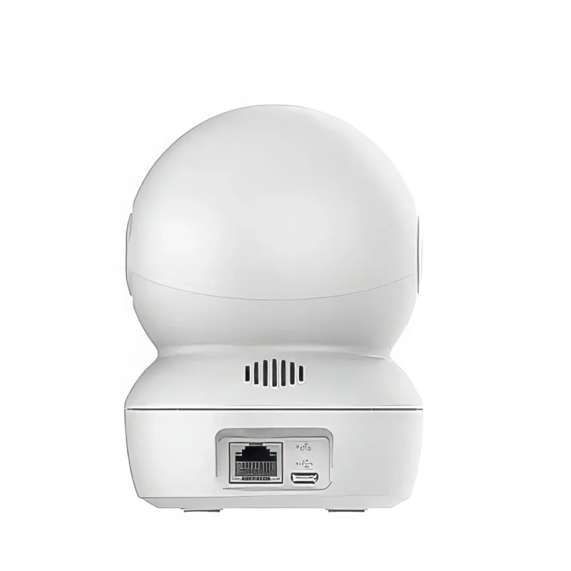 Back view of an EZVIZ H6c 2K⁺ Pan & Tilt Smart Home Camera