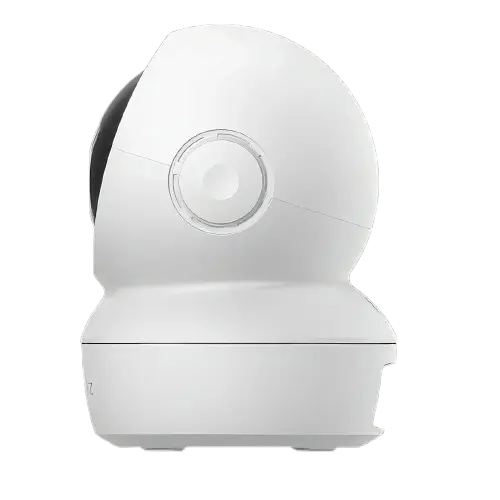 EZVIZ H6c Pro 2K+ pan‑and‑tilt smart home camera, side view