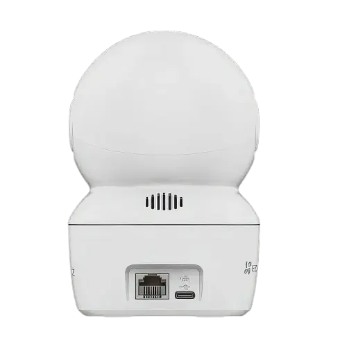 EZVIZ H7c dual‑lens Wi‑Fi camera, back view