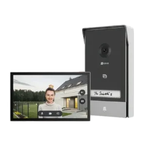 EZVIZ HP7 2K smart video doorphone with touchscreen display