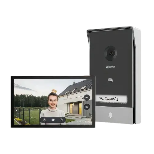 EZVIZ HP7 2K smart video doorphone with touchscreen display