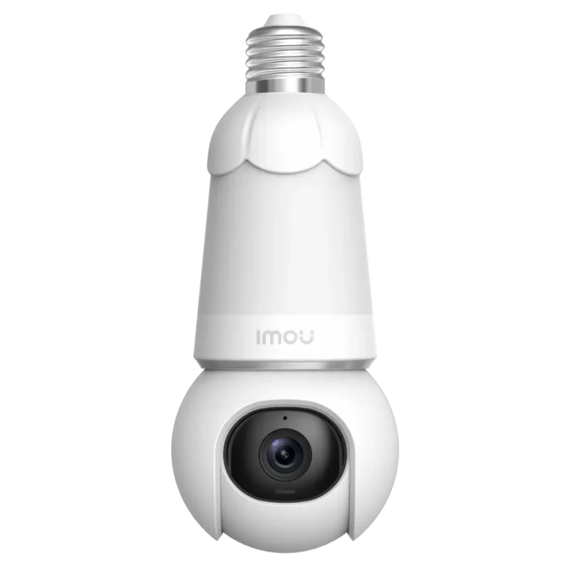 Imou Bulb Cam 3MP Night Vision wifi indoor security camera Front Camera Front view of an Imou Bulb Cam 3MP Night Vision wifi indoor security camera