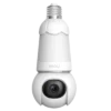 Imou Bulb Cam 5MP Night Vision Wifi Indoor CCTV Camera Front View Front View of an Imou Bulb Cam 5MP Night Vision Wifi Indoor CCTV Camera