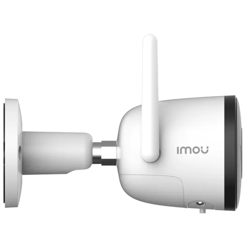 3rd Side View of an Imou Bullet 2E 3MP Night Vsion Outdoor Wifi Camera Side View 3
