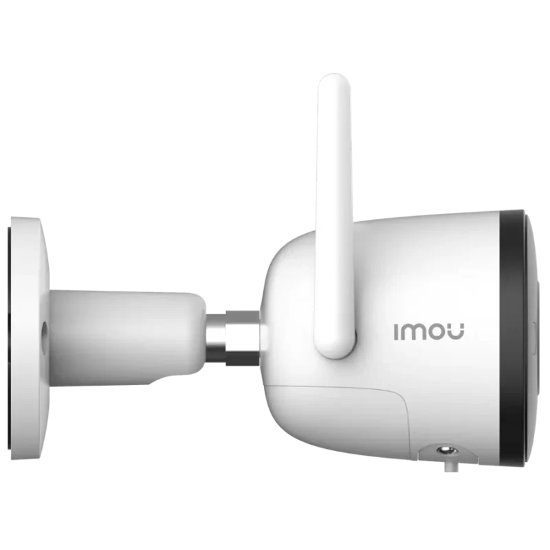 2nd Side View of an Imou Bullet 2E 5MP Outdoor CCTV Camera