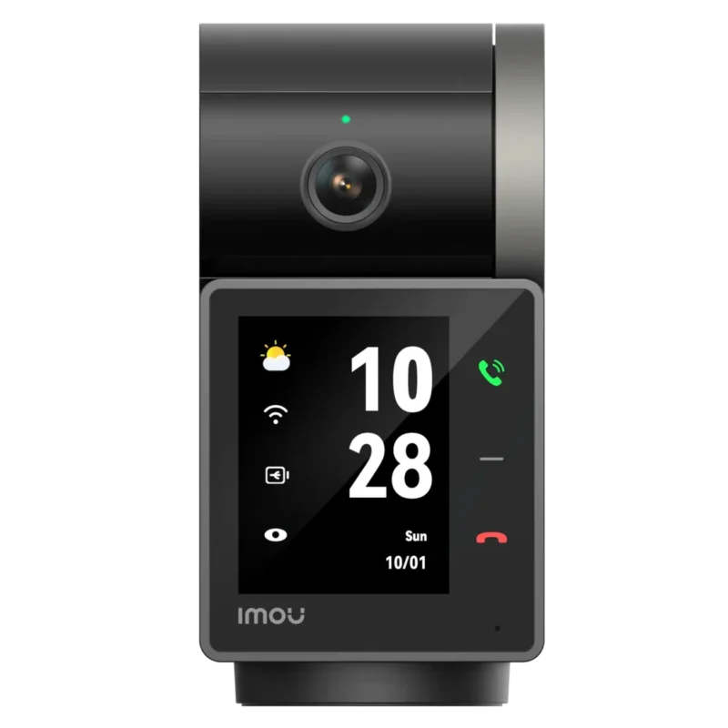 Imou Rex VT 5MP Two Way Talk Indoor Wifi CCTV Camera Front View Front View of an Imou Rex VT 5MP Two Way Talk Indoor Wifi CCTV Camera