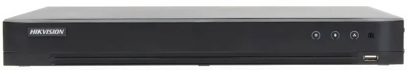 Front view of a Hikvision iDS-7232HQHI-M2S vehicle‑analysis DVR unit